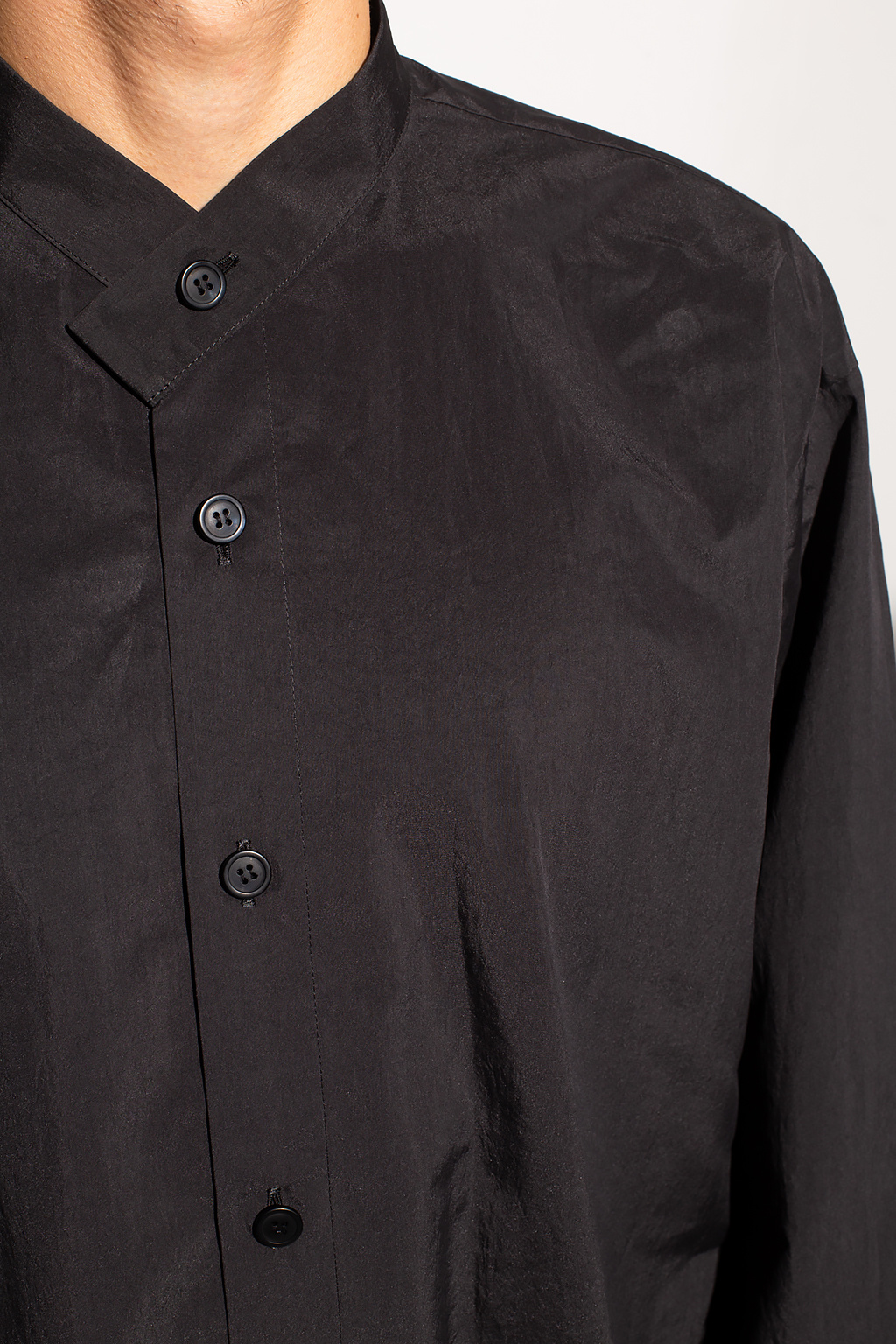 Tシャツ・カットソー ISSEY MIYAKE EYE OF THE BEAN SHIRT (IM46FJ536 15 BLACK) release-t-basic-in-black-men-s